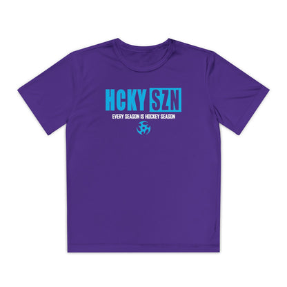 Every Season is HCKY SZN Youth Competitor Tee (Sky Blue  Logo) - Various Colors