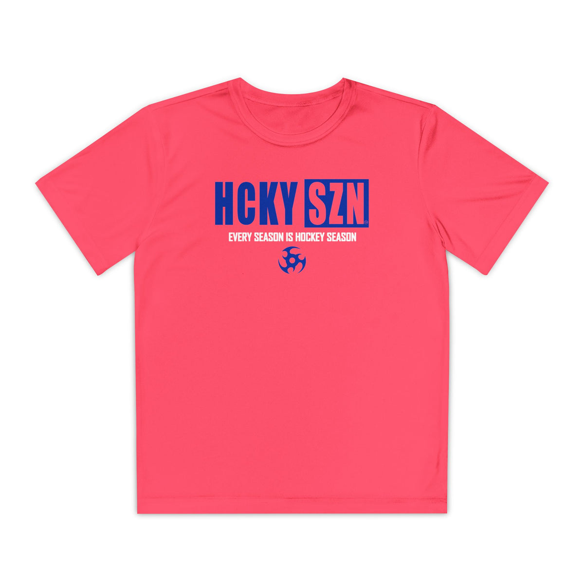 Every Season is HCKYSZN Youth Competitor Tee (Royal Blue Logo) - Various Colors