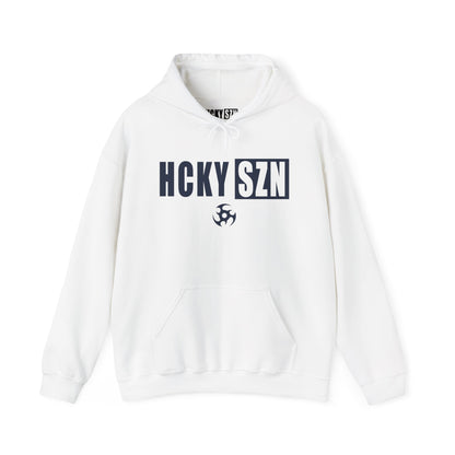 HCKY SZN (Navy Logo) Hooded Sweatshirt - Various Colors