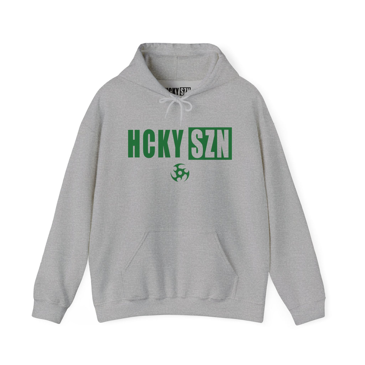 HCKY SZN (Green Logo) Hooded Sweatshirt - Various Colors