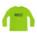 Every Season is HCKY SZN Youth Competitor Long Sleeve Tee (Navy Logo) - Various Colors