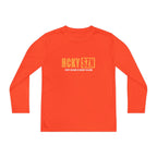 Every Season is HCKY SZN Youth Competitor Long Sleeve Tee (Mango Logo) - Various Colors