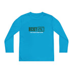Every Season is HCKY SZN Youth Competitor Long Sleeve Tee (Forest Logo) - Various Colors