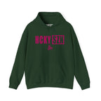 HCKY SZN (Raspberry Logo) Hooded Sweatshirt - Various Colors