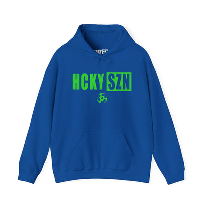 HCKY SZN (Lime Logo) Hooded Sweatshirt - Various Colors