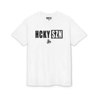 HCKY SZN Simple Star Logo DryBlend Tee Shirt (Black Logo) - Various Colors