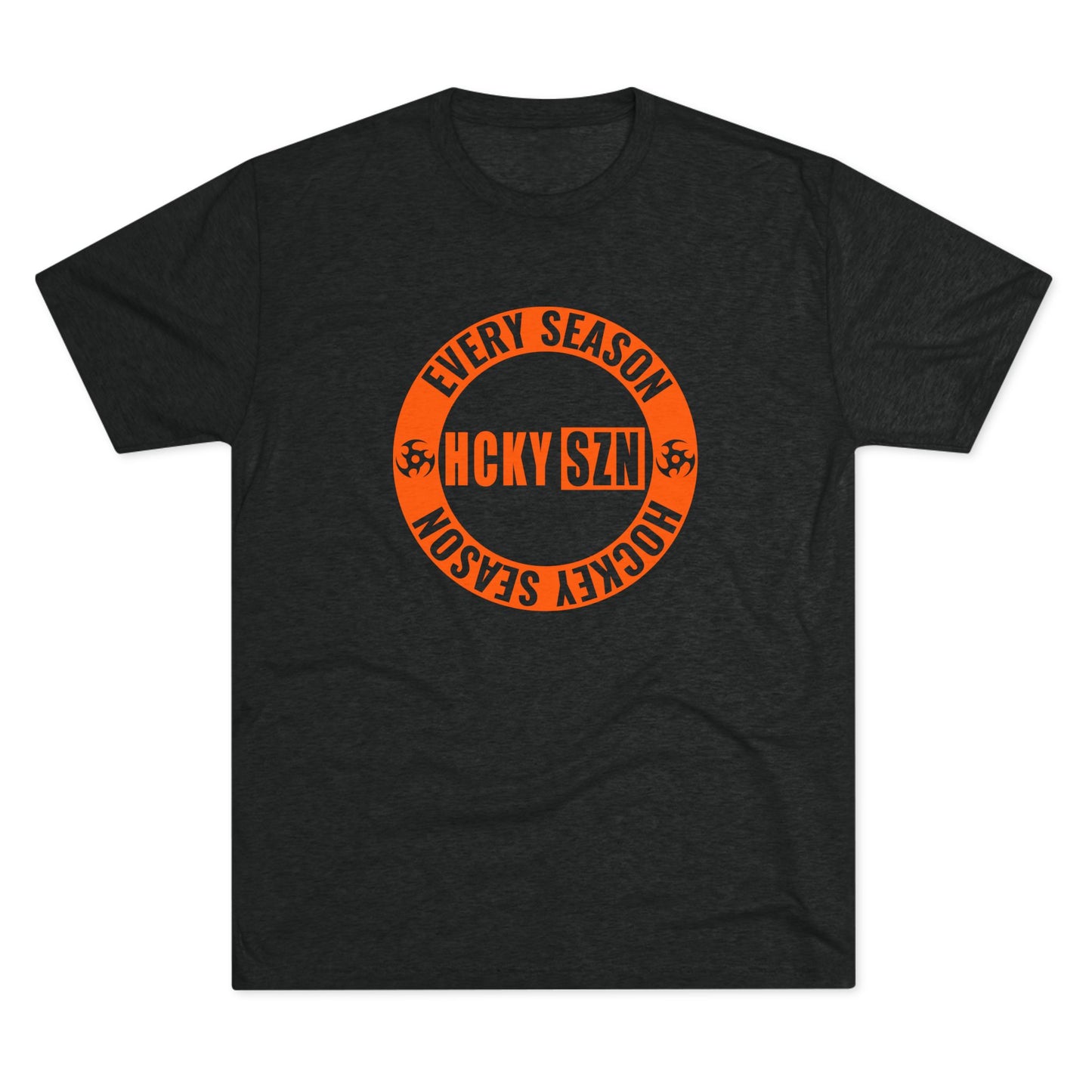 HCKY SZN Circle Logo TriBlend Tee Shirt (Orange) -Various Colors