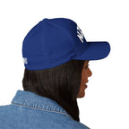 Upside Down HCKY SZN Embroidered Flex Fit Hat (Royal/White)