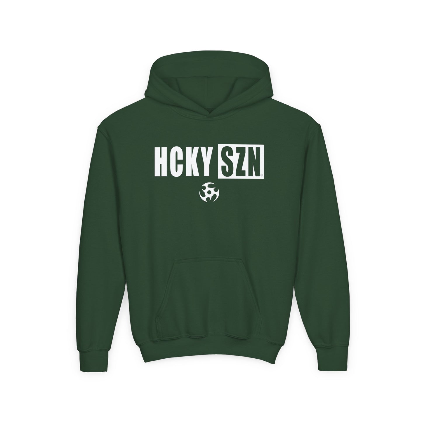 Youth HCKY SZN (White Logo) Hooded Sweatshirt - Various Colors