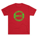 HCKY SZN Circle Logo TriBlend Tee Shirt (Lime) - Various Colors