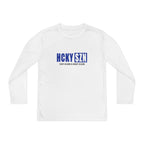 Every Season is HCKY SZN Youth Competitor Long Sleeve Tee (Blue Logo) - Various Colors