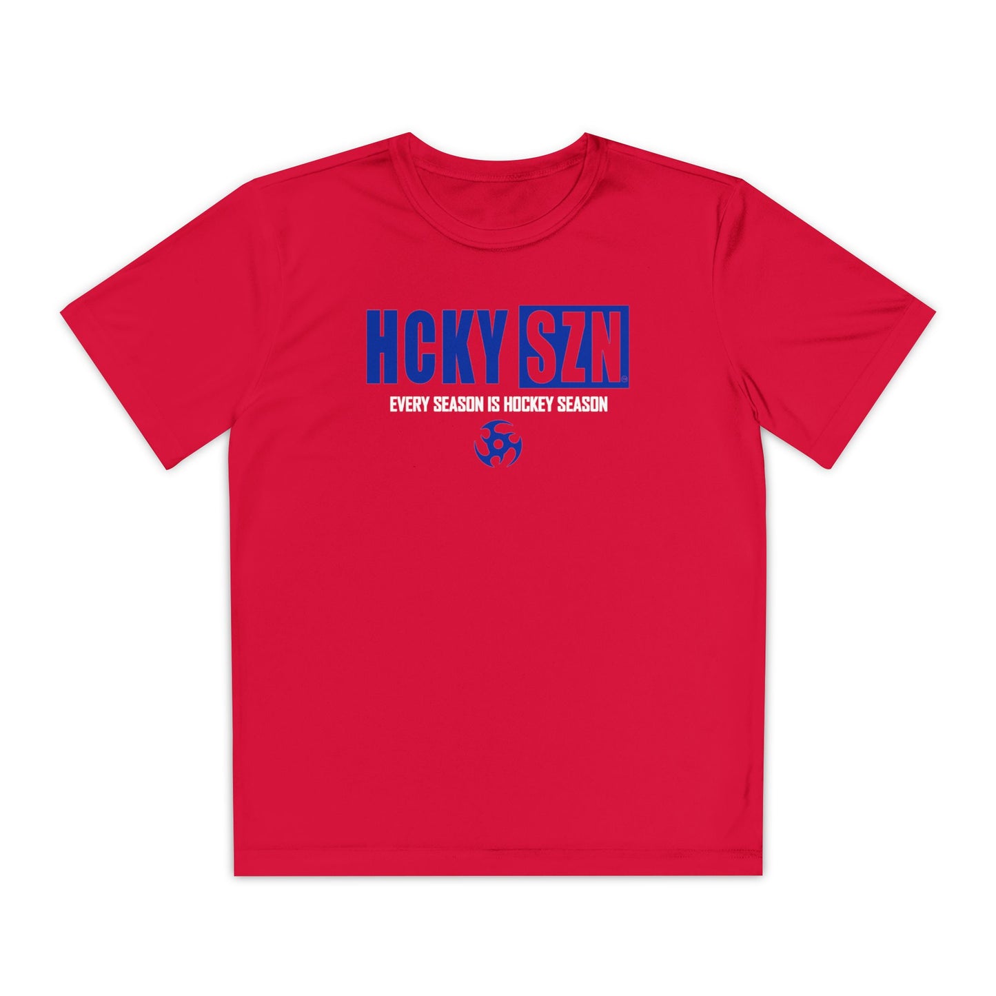 Every Season is HCKYSZN Youth Competitor Tee (Royal Blue Logo) - Various Colors