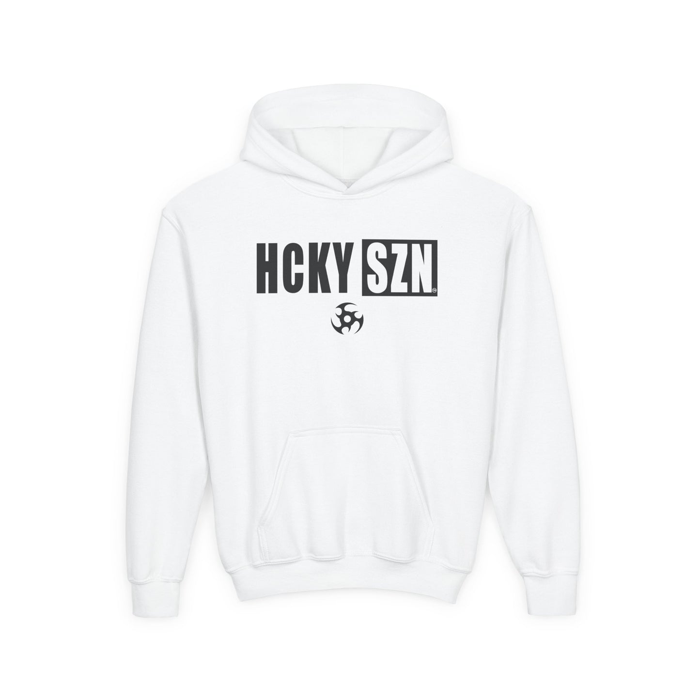 Youth HCKY SZN (Black Logo) Hooded Sweatshirt - Various Colors