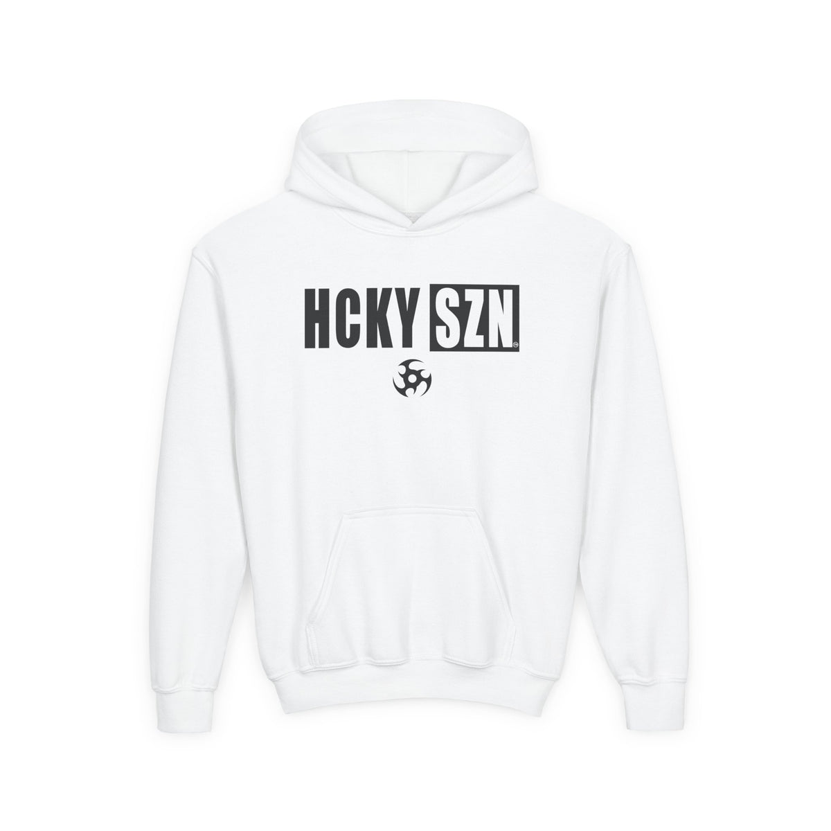 Youth HCKY SZN (Black Logo) Hooded Sweatshirt - Various Colors
