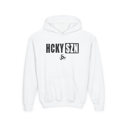 Youth HCKY SZN (Black Logo) Hooded Sweatshirt - Various Colors