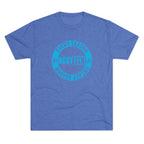 HCKY SZN Circle Logo TriBlend Tee Shirt (Sky Blue) - Various Colors