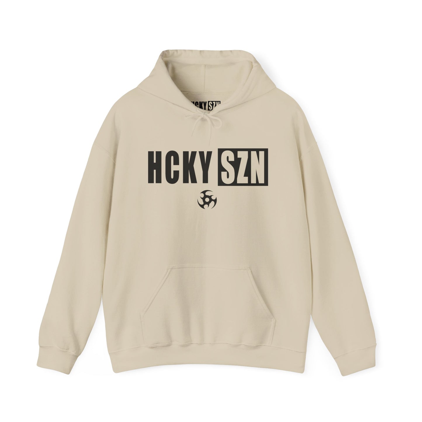 HCKY SZN (Black Logo) Hooded Sweatshirt - Various Colors