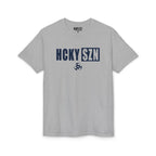 HCKY SZN Simple Star DryBlend Tee Shirt (Navy Logo) - Various Colors