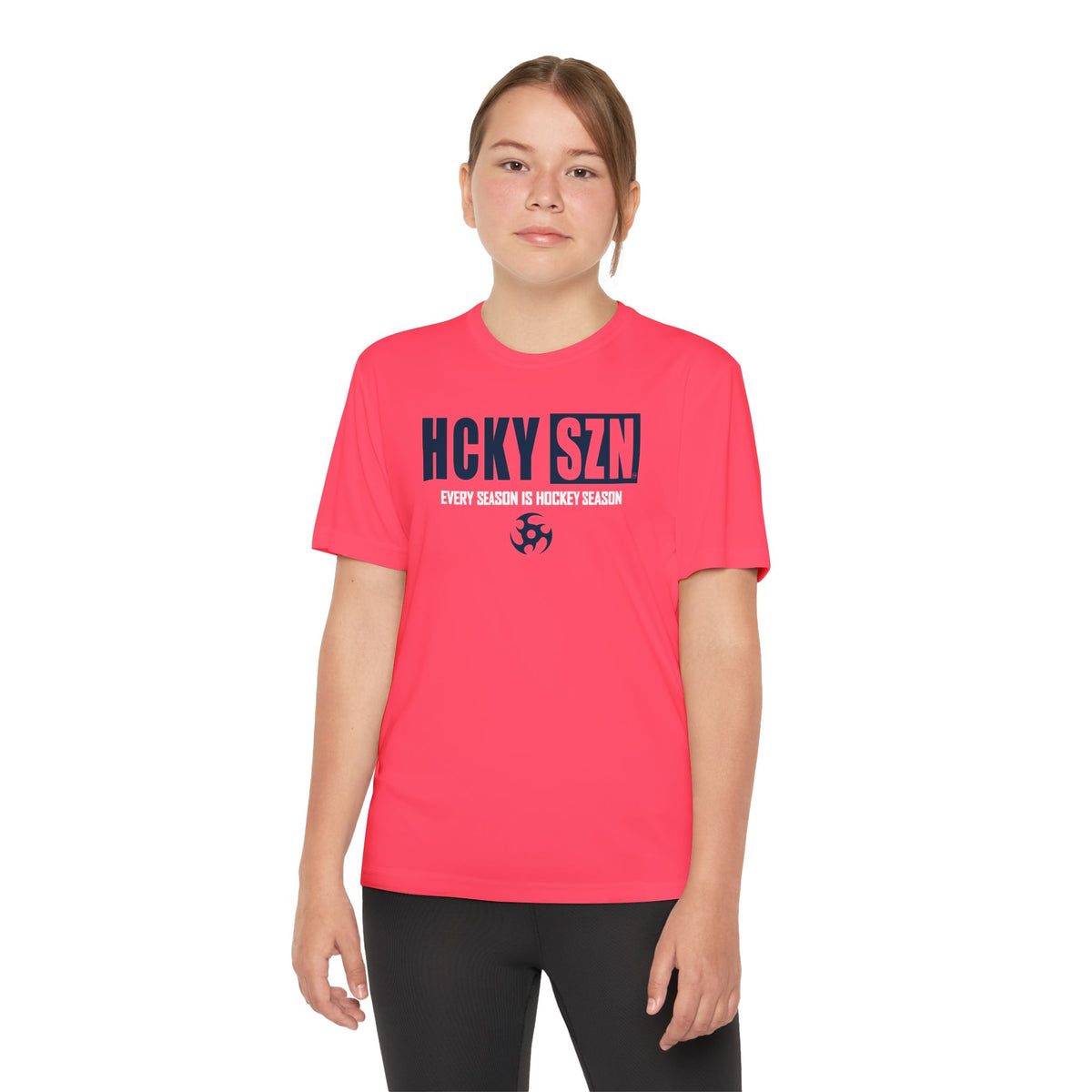 Every Season is HCKY SZN Youth Competitor Tee (Navy Logo) - Various Colors