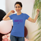 Women’s Hockey Vibe Triblend Tee (Purple Logo)