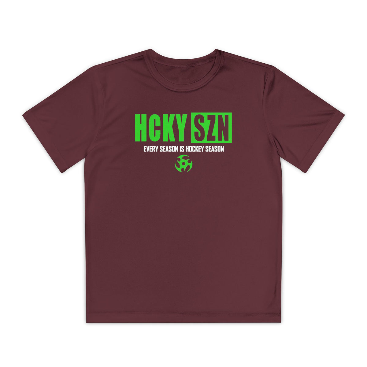 Every Season is HCKY SZN Youth Competitor Tee (Lime Logo) - Various Colors