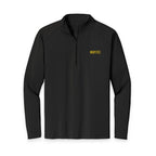 HCKY SZN Embroidered Quarter-Zip Pullover (Black/Yellow)