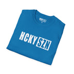 HCKY SZN Softstyle Tee Shirt (Sapphire)