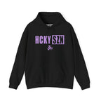 HCKY SZN (Lavender Logo) Hooded Sweatshirt - Various Colors