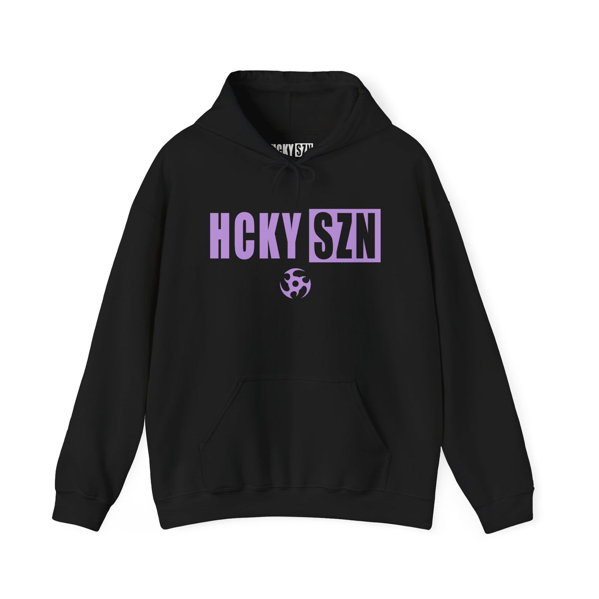 HCKY SZN (Lavender Logo) Hooded Sweatshirt - Various Colors