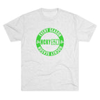 HCKY SZN Circle Logo TriBlend Tee Shirt (Lime) - Various Colors
