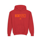 Youth HCKY SZN (Orange Logo) Hooded Sweatshirt - Various Colors