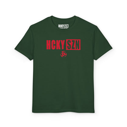 Youth HCKY SZN DryBlend Tee Shirt (Red Logo) - Various Colors