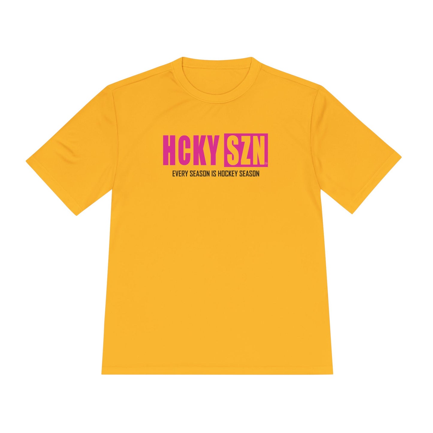 Every Season is HCKY SZN Performance Tee (Hot Pink Logo) - Various Colors