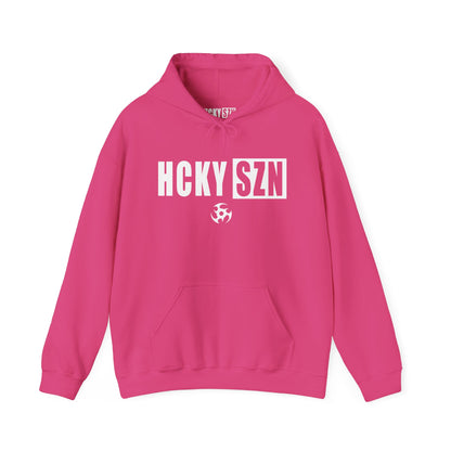 HCKY SZN (White Logo) Hooded Sweatshirt - Various Colors