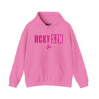 HCKY SZN (Hot Pink Logo) Hooded Sweatshirt - Various Colors