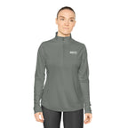 Women's HCKY SZN Quarter-Zip Pullover (Concrete Grey)