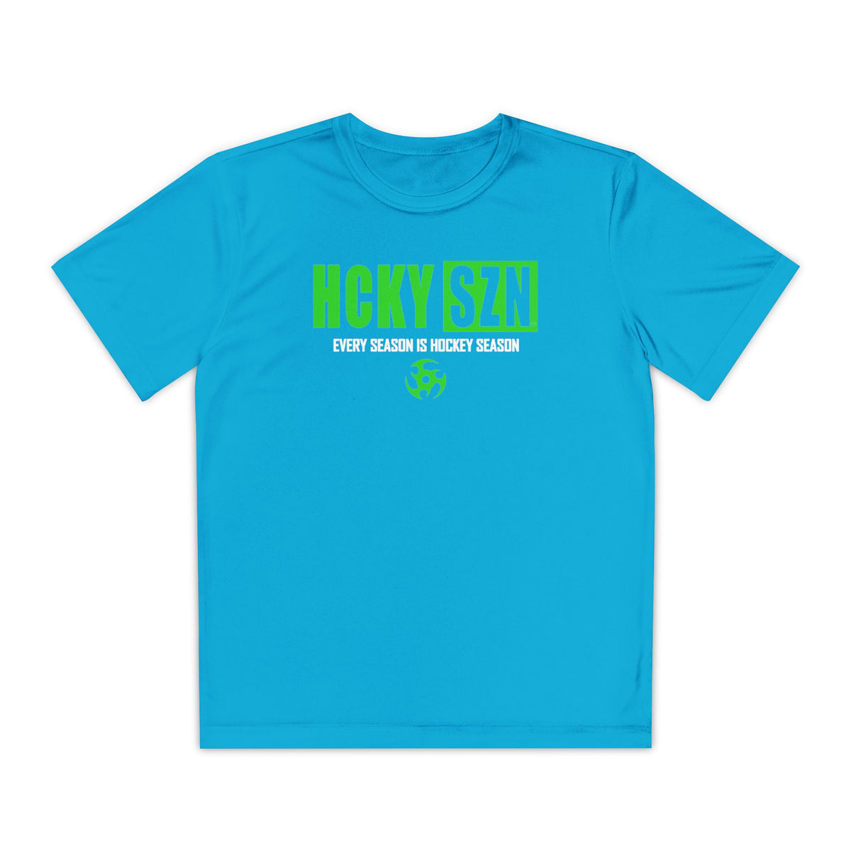 Every Season is HCKY SZN Youth Competitor Tee (Lime Logo) - Various Colors
