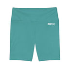 HKY SZN High Waisted Workout Shorts (Minty Green)