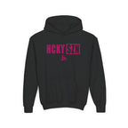 Youth HCKY SZN (Raspberry Logo) Hooded Sweatshirt - Various Colors