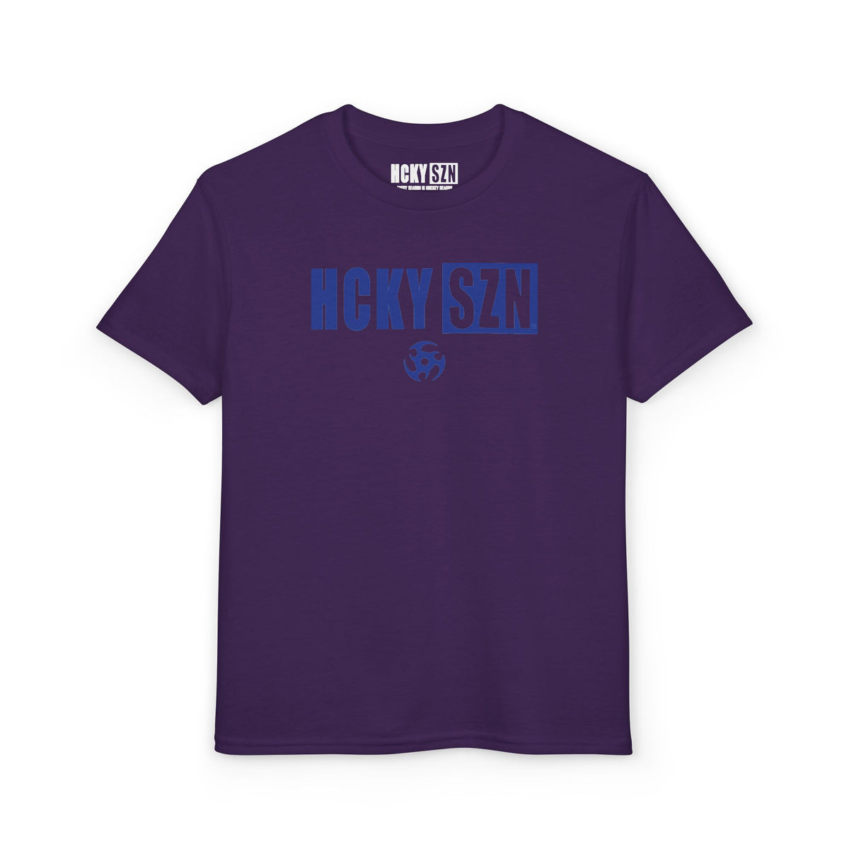 Youth HCKY SZN DryBlend Tee Shirt (Royal Logo) - Various Colors