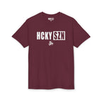 HCKY SZN Simple Star DryBlend Tee Shirt (White Logo) - Various Colors