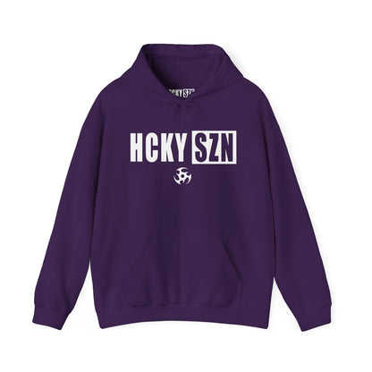HCKY SZN (White Logo) Hooded Sweatshirt - Various Colors