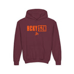 Youth HCKY SZN (Orange Logo) Hooded Sweatshirt - Various Colors