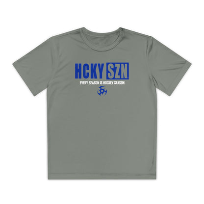 Every Season is HCKYSZN Youth Competitor Tee (Royal Blue Logo) - Various Colors