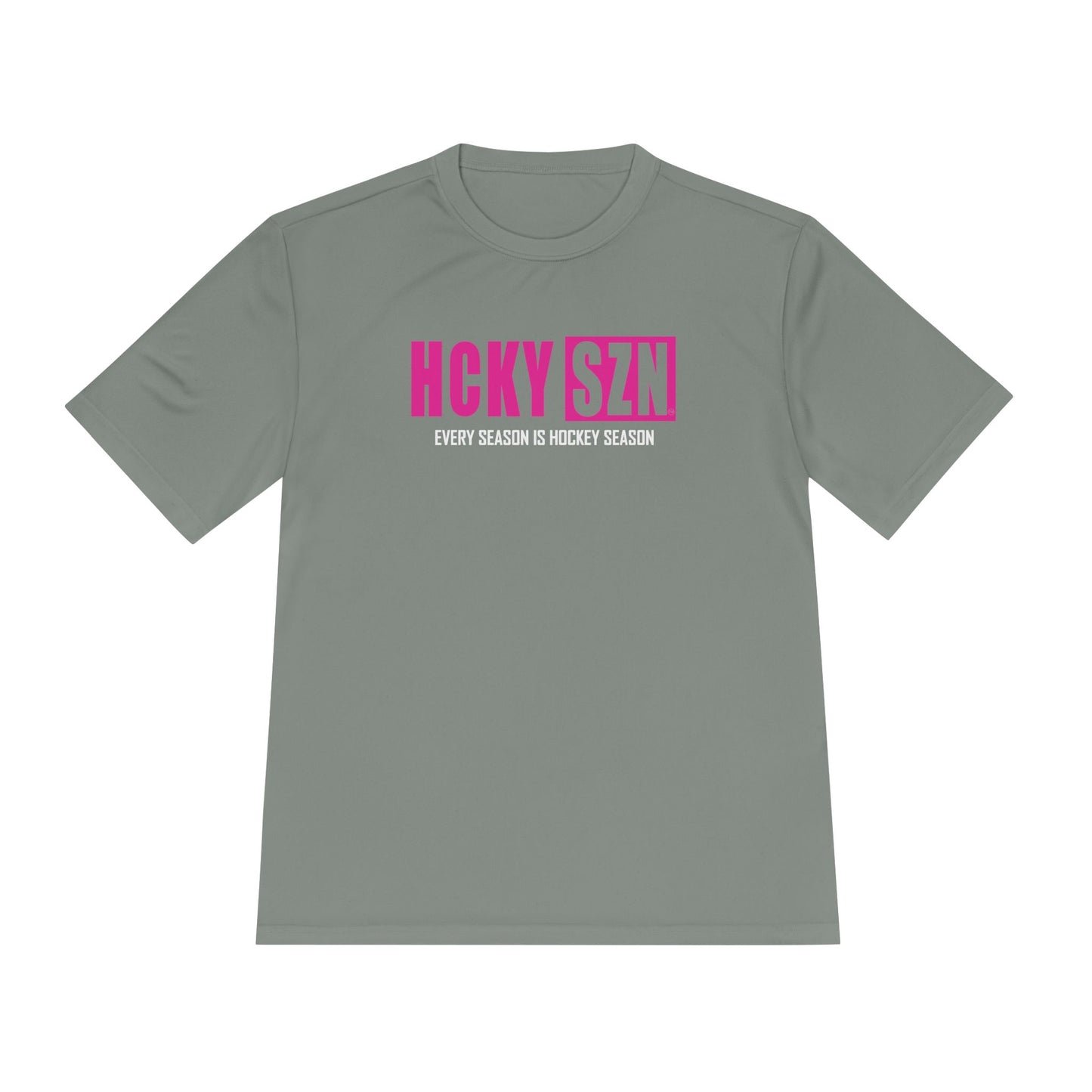 Every Season is HCKY SZN Performance Tee (Hot Pink Logo) - Various Colors