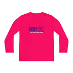 Every Season is HCKY SZN Youth Competitor Long Sleeve Tee (Purple Logo) - Various Colors