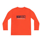 Every Season is HCKY SZN Youth Competitor Long Sleeve Tee (Navy Logo) - Various Colors