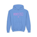 Youth HCKY SZN (Lavender Logo) Hooded Sweatshirt - Various Colors
