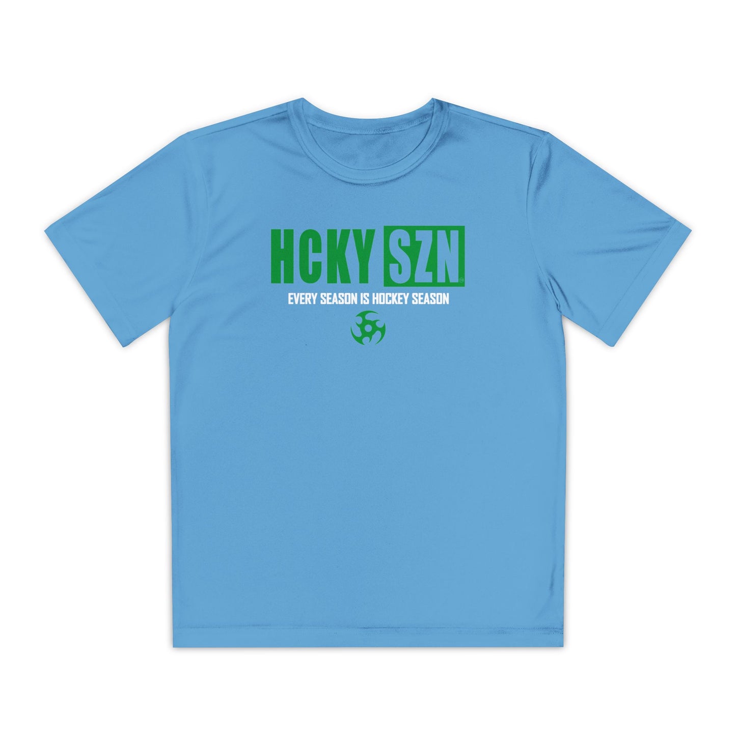 Every Season is HCKY SZN Youth Competitor Tee (Green Logo) - Various Colors