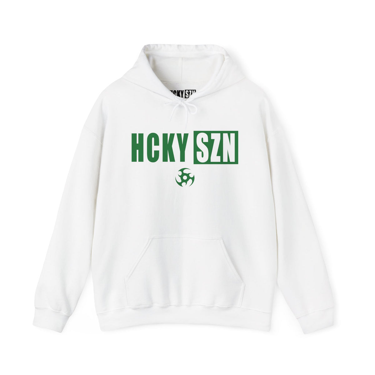 HCKY SZN (Green Logo) Hooded Sweatshirt - Various Colors